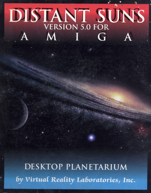 Distant Suns running on Commodore Amiga