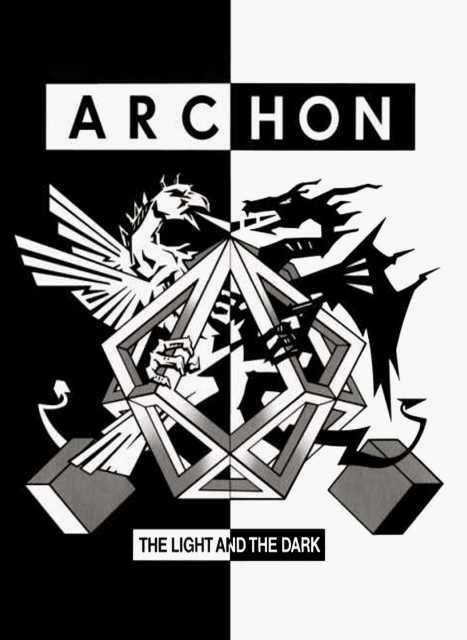 Archon videogame box from 1983