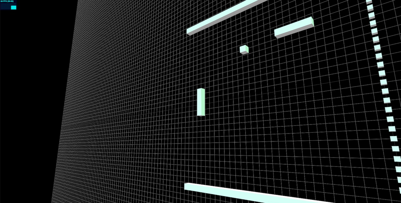 3D Pong experiment in ThreeJS