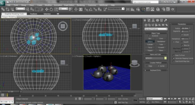 3D modeling