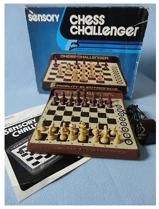 Chess Challenger - computadora de ajedrez de los años 80